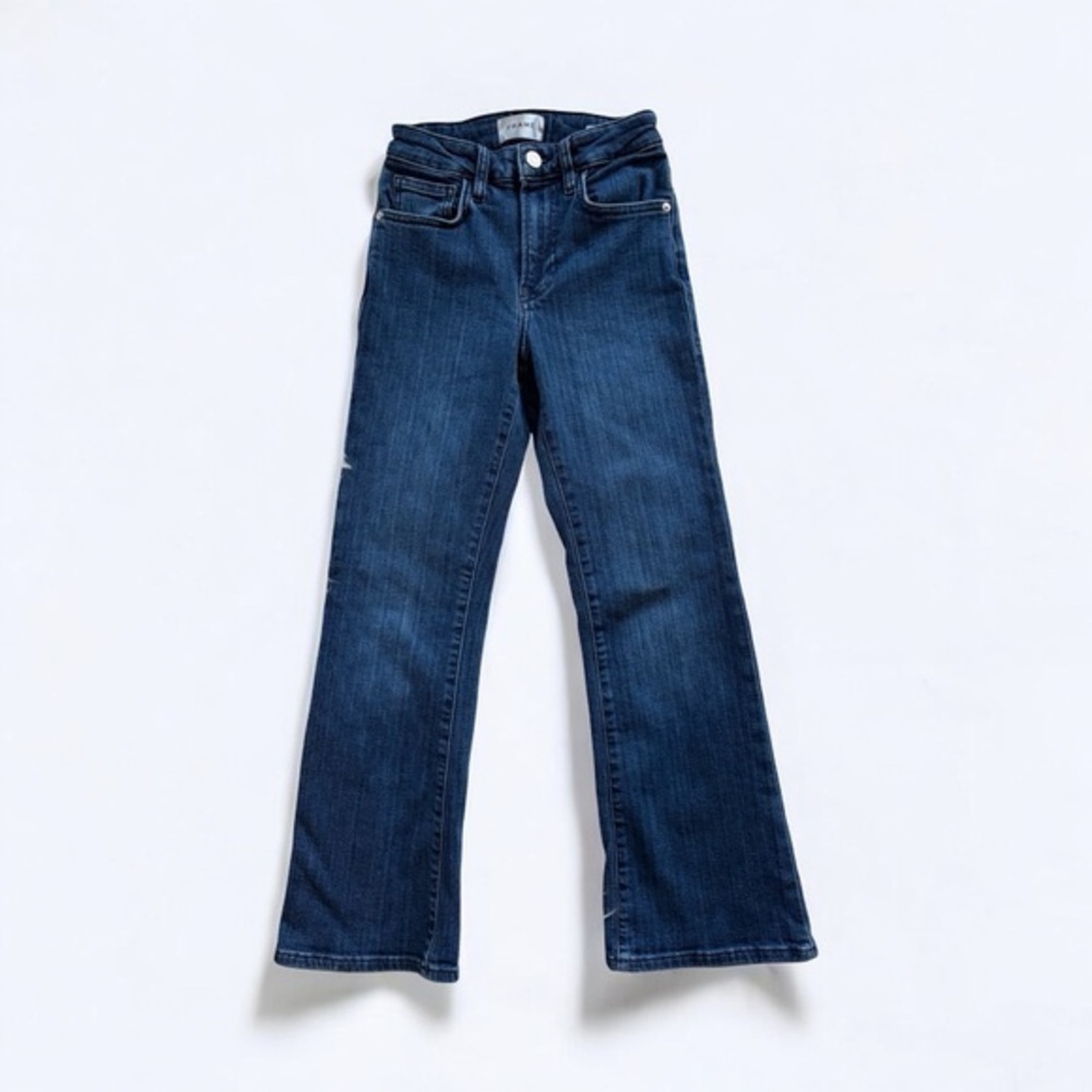Frame Le Crop Mini Boot Cut High Rise Jeans